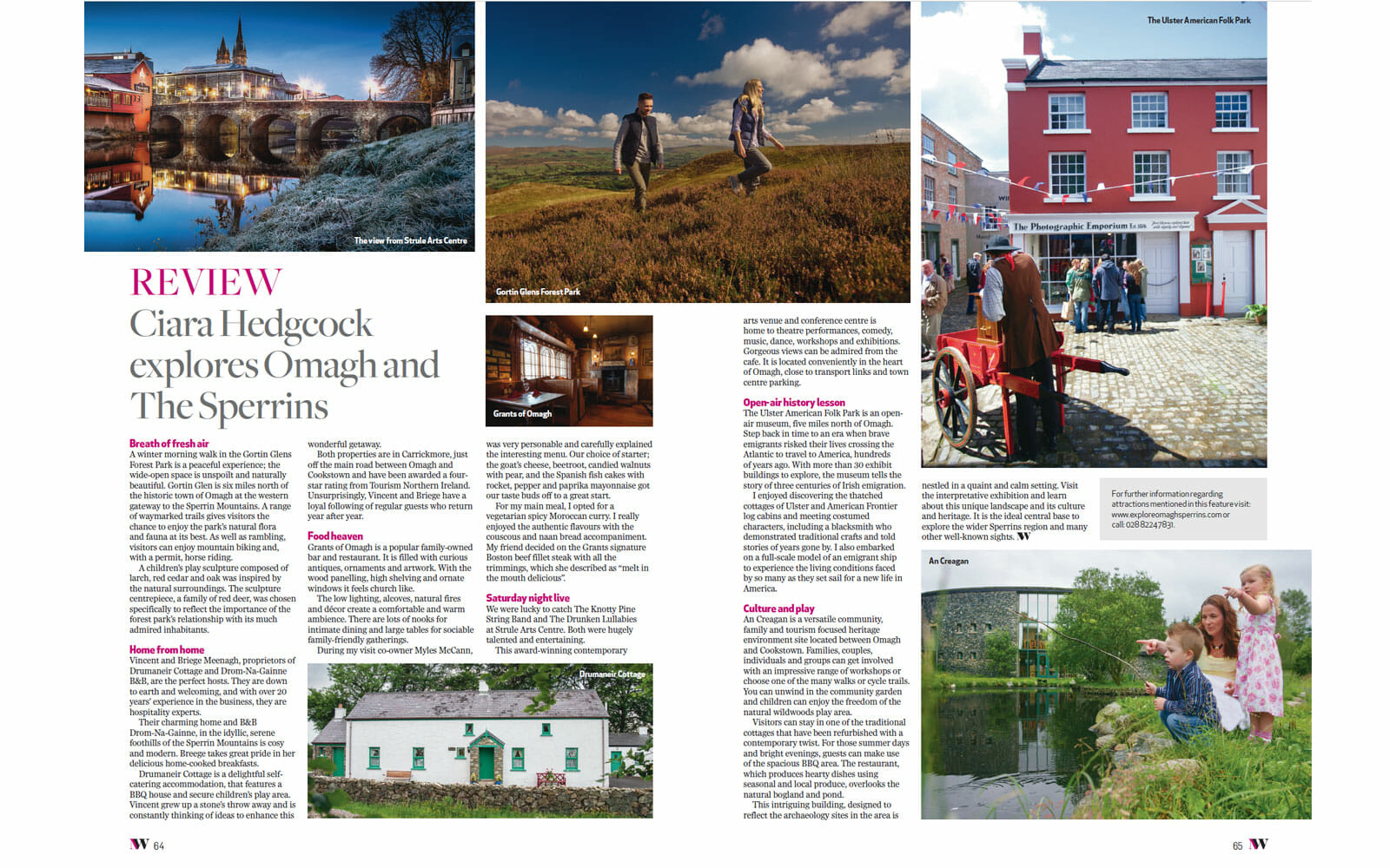 Our place featured in Northern-Woman Magazine in December